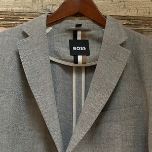 Boss Light Gray Blazer